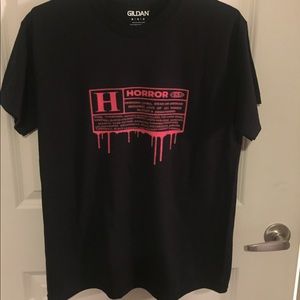 Horror movie graphic tee